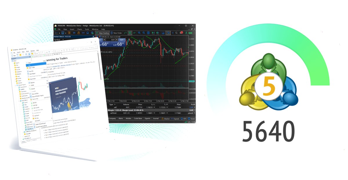 新版 MetaTrader 5 平台 Build 5640：MetaEditor 中的暗色主题改进和 Markdown 支持